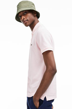 slim polo lichtroze