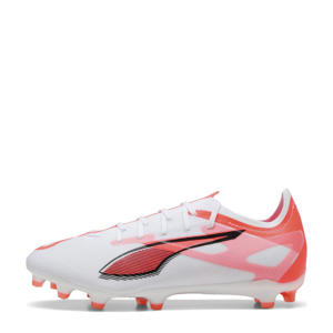 Ultra 5 Match FG/AG  Senior voetbalschoenen wit/zwart/rood
