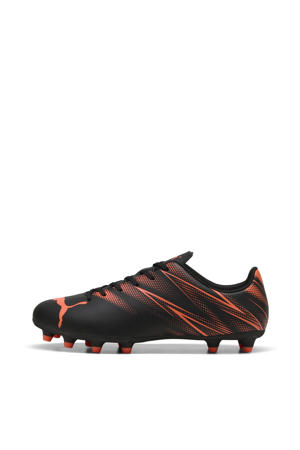 ATTACANTO FG/AG  voetbalschoenen zwart/oranje
