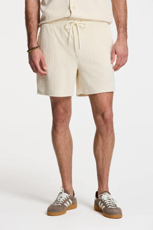 casual badstof short Tony beige