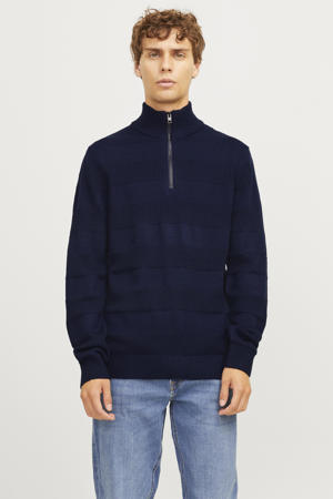 gebreide trui donkerblauw