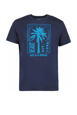 outdoor T-shirt Mankato donkerblauw