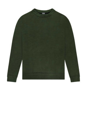 gebreide trui groen