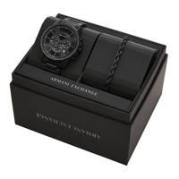 thumbnail: Armani Exchange horloge + armband AX7163SET zwart