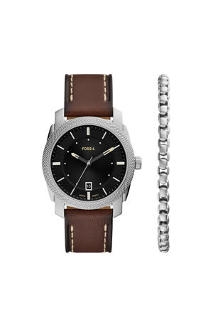 horloge + armband FS6081SET Machine zilverkleurig