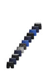 Blauw/zwart/grijs