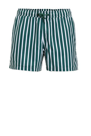 zwemshort groen/wit