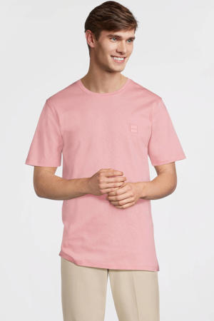 regular fit T-shirt TALES open pink