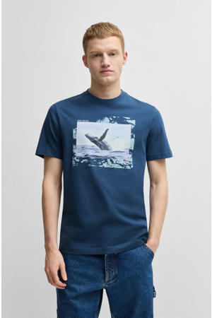 T-shirt blauw