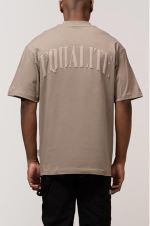 t-shirt taupe 