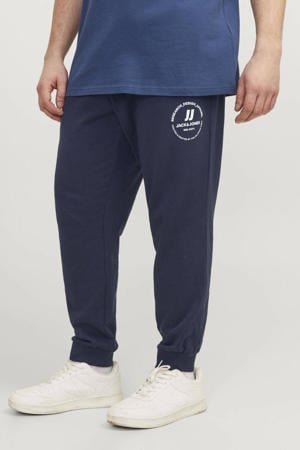 regular joggingbroek donkerblauw