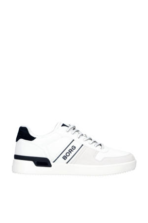   sneakers wit/blauw