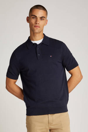 regular polo donkerblauw