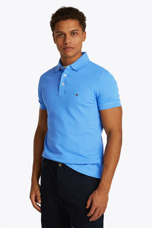 slim fit polo 1985 blauw