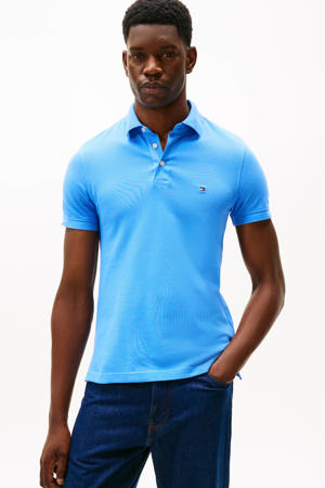 slim fit polo 1985 blauw