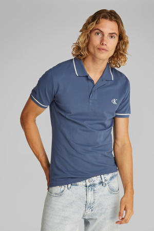 polo blauw