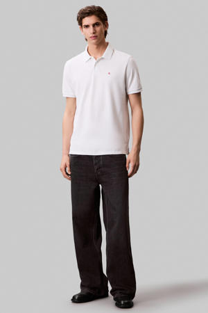 regular fit polo cremewit