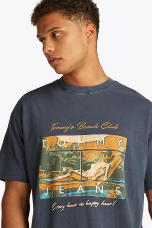 T-shirt grijsblauw