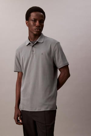 regular polo grijs