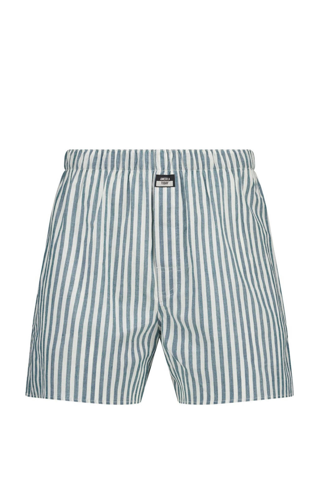 America Today boxershort Thomas wit/groen