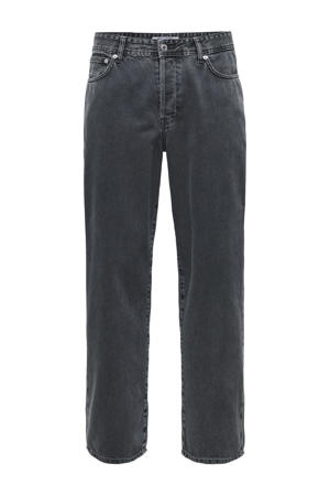 loose fit jeans ONSFADE grey denim