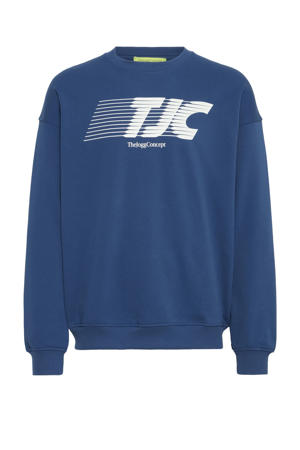   sportsweater blauw