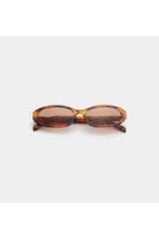 thumbnail: A.Kjaerbede zonnebril met tortoise print Macy bruin