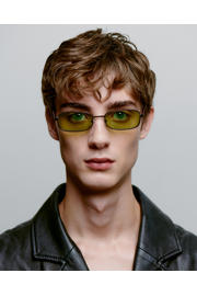 thumbnail: A.Kjaerbede zonnebril met tortoise print Noah antraciet