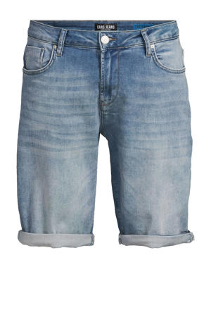 regular denim short light blue denim