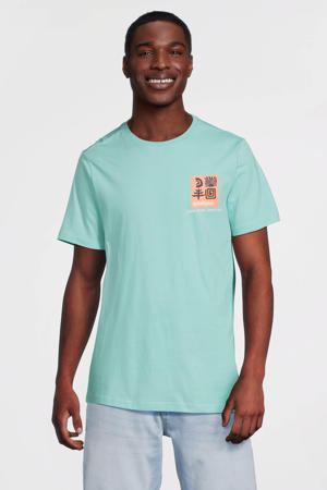 T-shirt turquoise