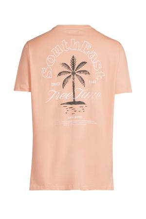 T-shirt zalm