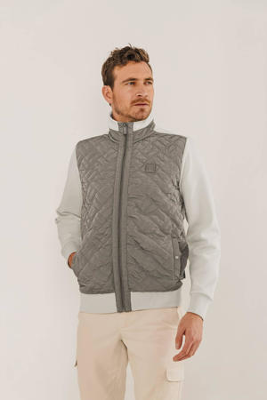 sweatvest taupe