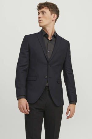 super slim fit colbert JPRSOLARIS zwart