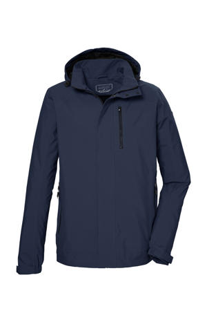 outdoor jas donkerblauw