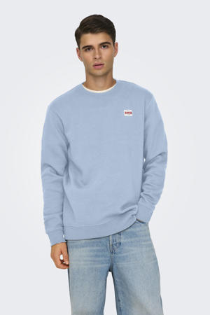 sweater lichtblauw