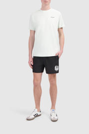 thumbnail: Mintgroene heren Ballin T-shirt van katoen met backprint, korte mouwen en ronde hals