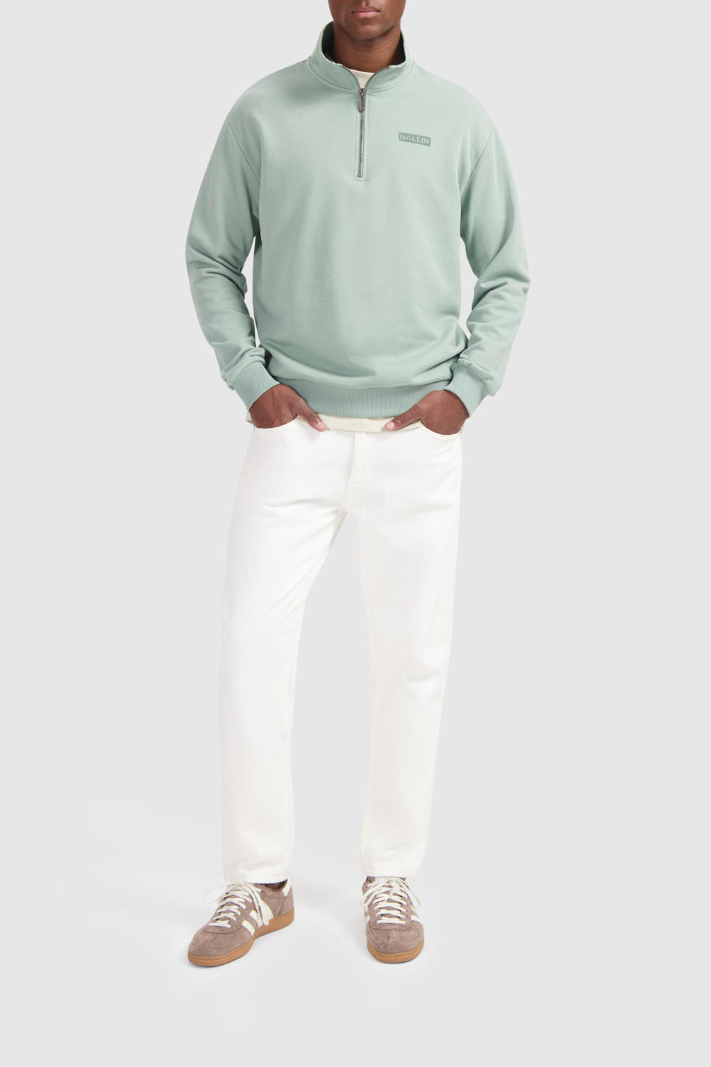 Ballin sweater mintgroen