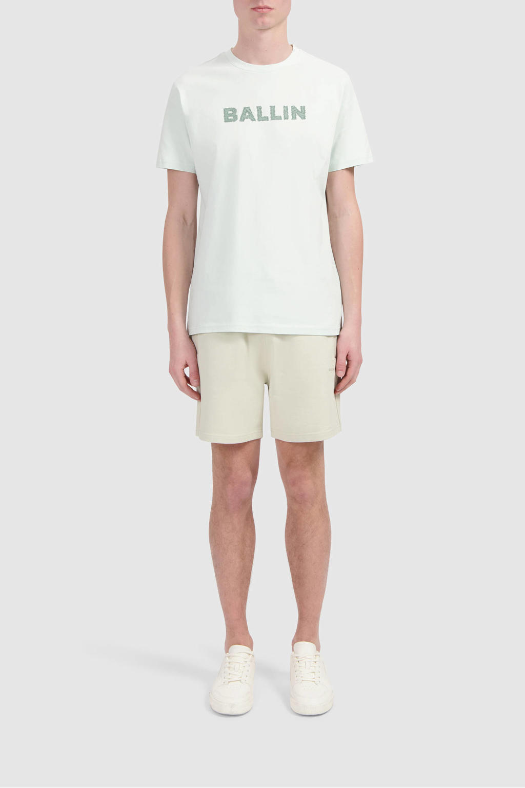 Ballin regular sweatshort zand