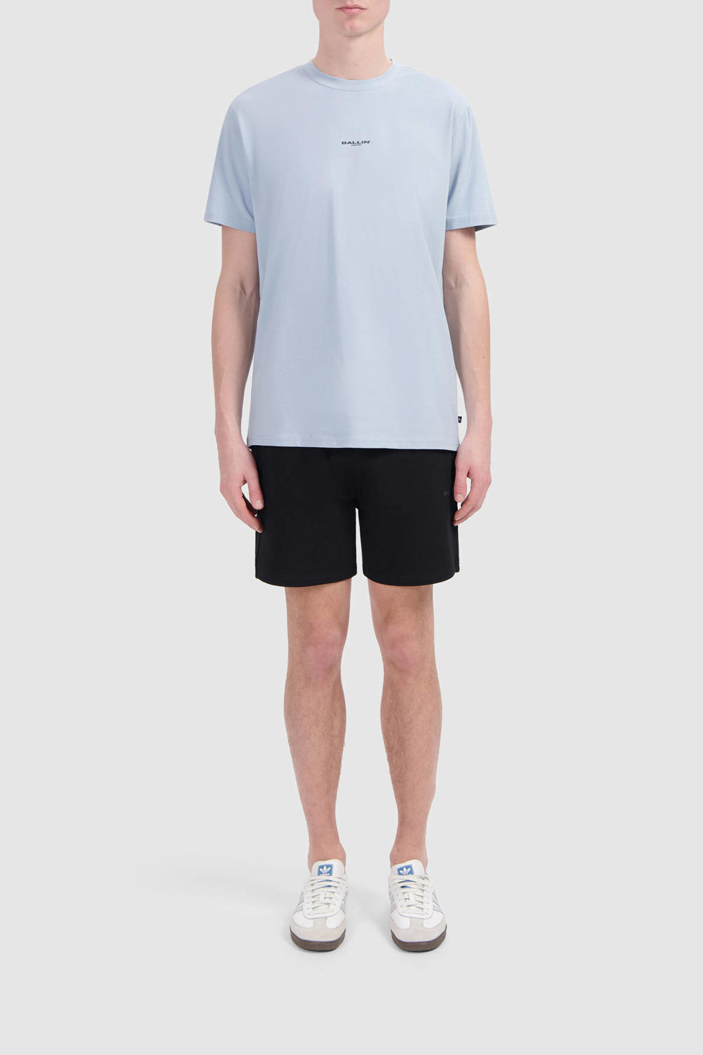 Ballin regular sweatshort zwart