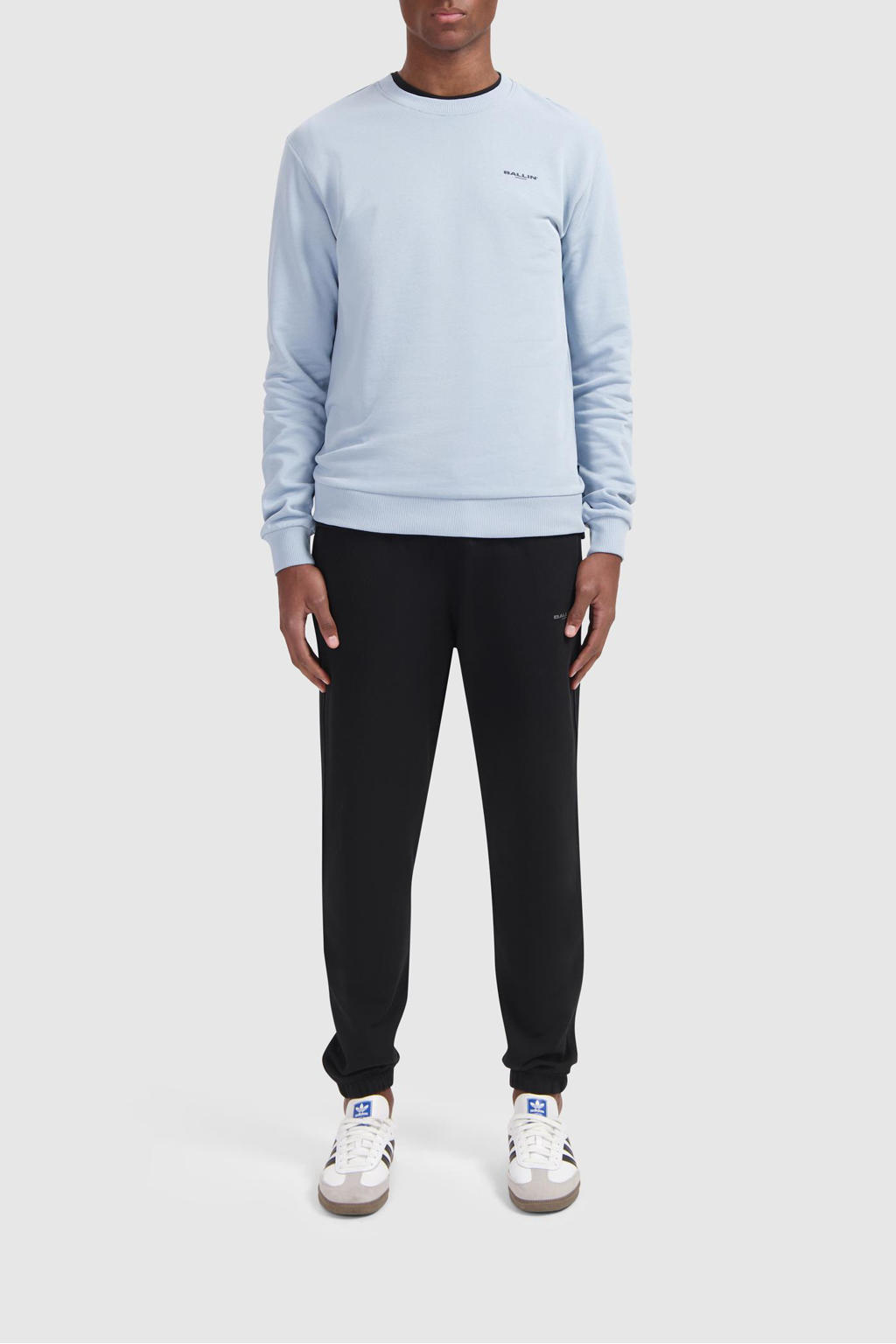 Ballin sweater lichtblauw