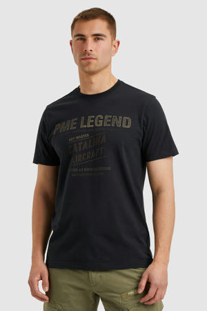 T-shirt donkerblauw