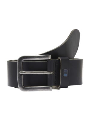 leren riem JACFLAG zwart