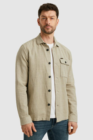 regular overshirt beige