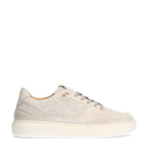   suède sneakers beige