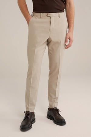 slim pantalon beige