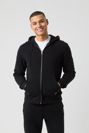 sweatvest zwart