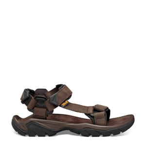 Terra Fi 5 Universal Leather  sandalen bruin
