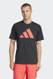 thumbnail: adidas Performance sportshirt TR-ES FR LOGO zwart/rood