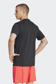 thumbnail: adidas Performance sportshirt TR-ES FR LOGO zwart/rood
