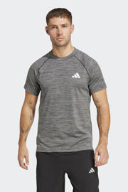 thumbnail: adidas Performance sportshirt zwart melange
